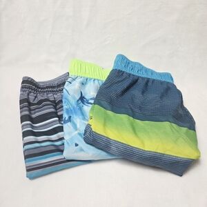 Bundle Of 3 Swim Trunks Boys Size L